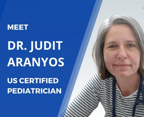 Dr. Judit Aranyos, US-Board certified pediatrician